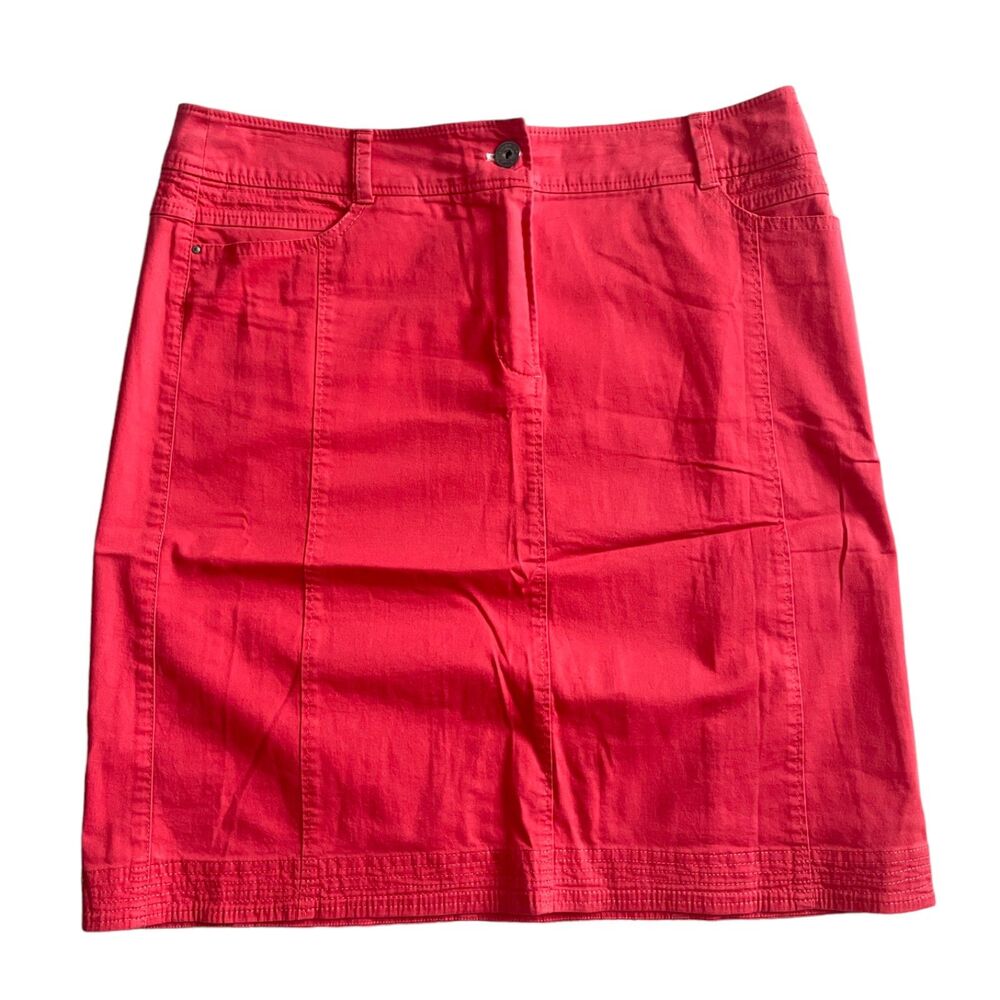 Gerry Weber Edition Aline Pencil Mini Skirt Pink Size 12